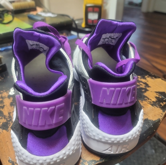 *SOLD Do not purchase!!Nike Air Huarache 91 "Purple Punch" mens size 12 - Picture 4 of 6